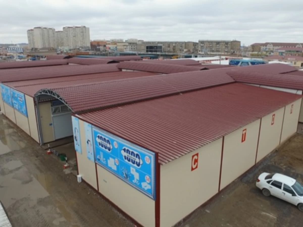 Құрылыс материалдары павильондары
